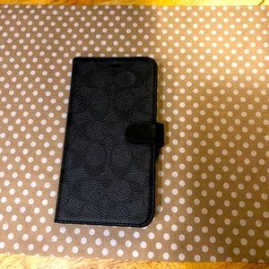 Coach iPhone 10 XR Hard Case Black